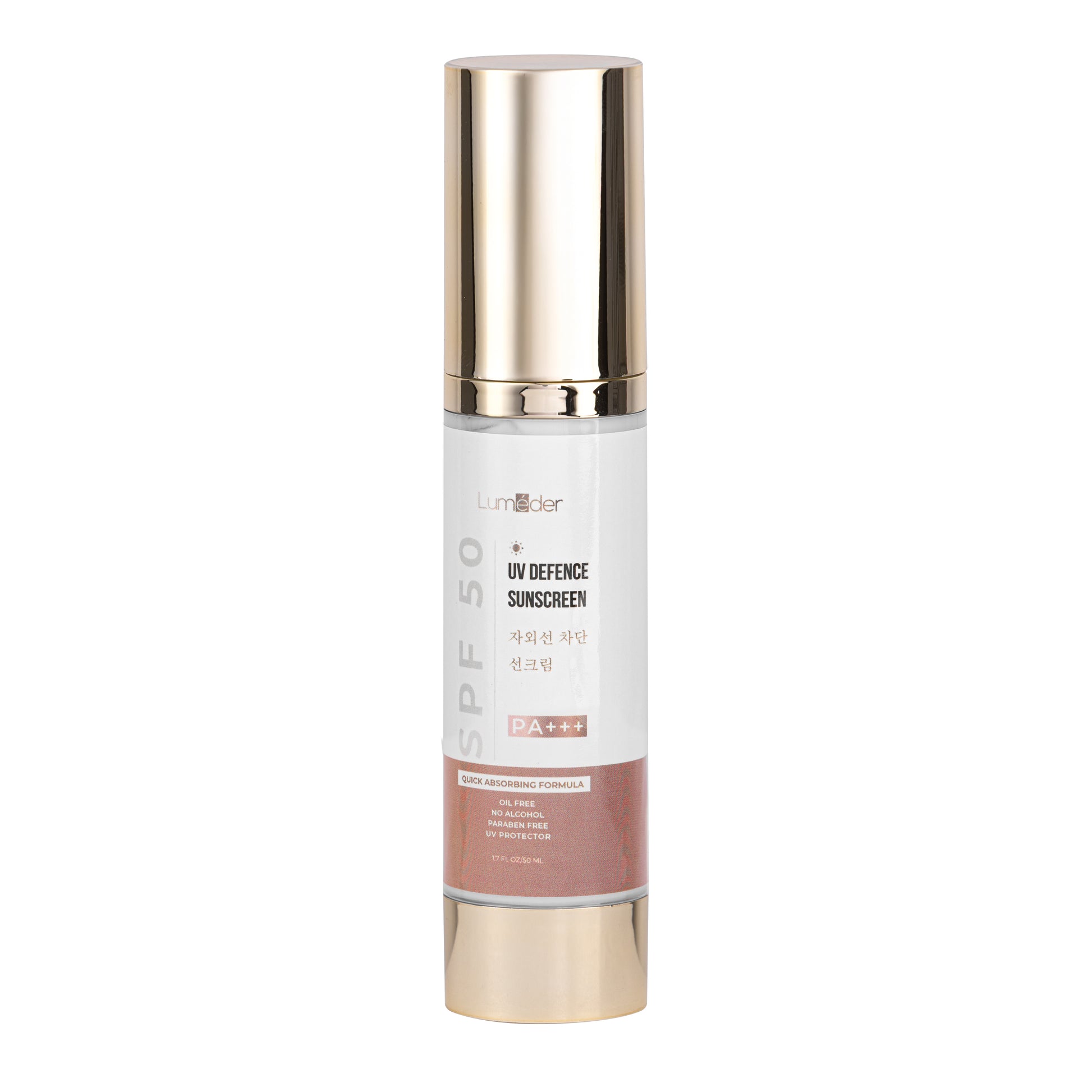 Lumeder UV Defence Sunscreen SPF 50 PA+++ (50ml)
